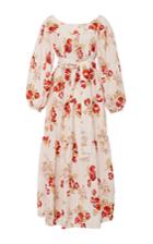 Jill Stuart Marybeth Printed Midi Dress