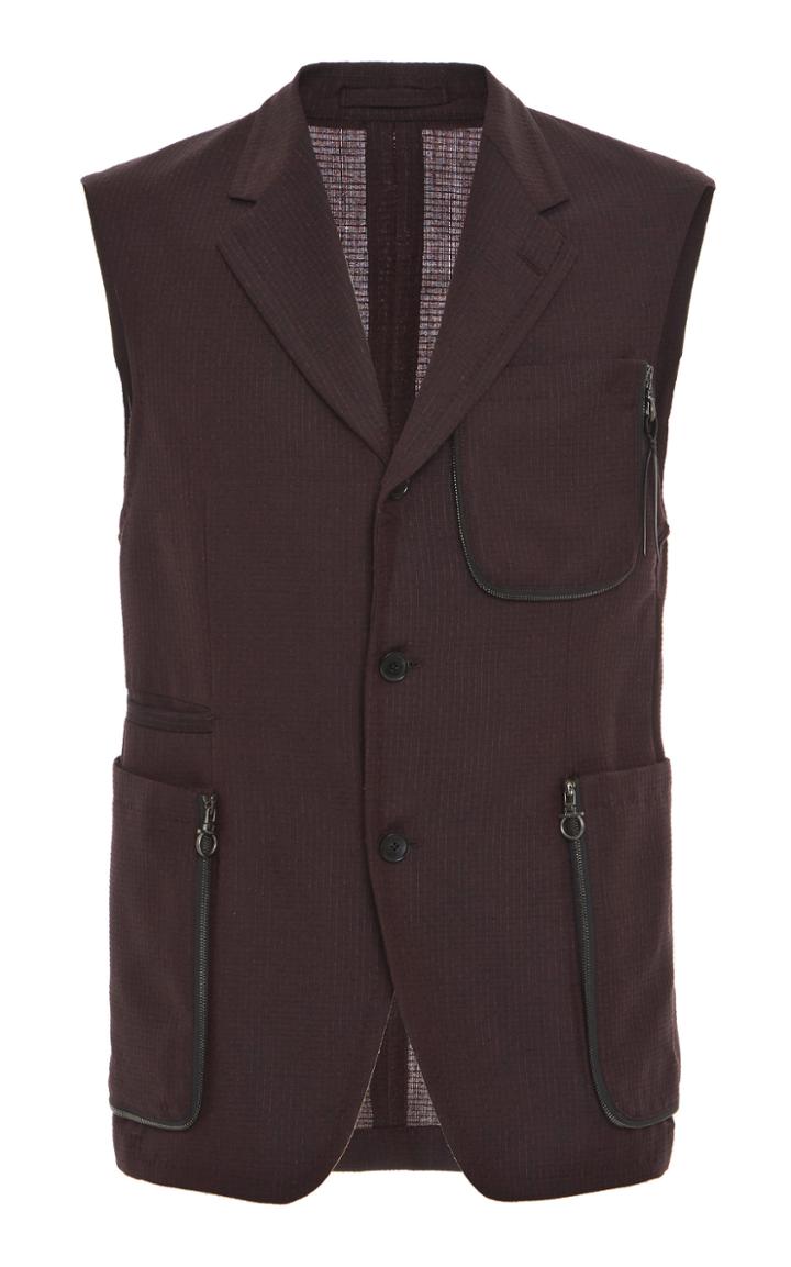 Salvatore Ferragamo Peak Lapel Vest