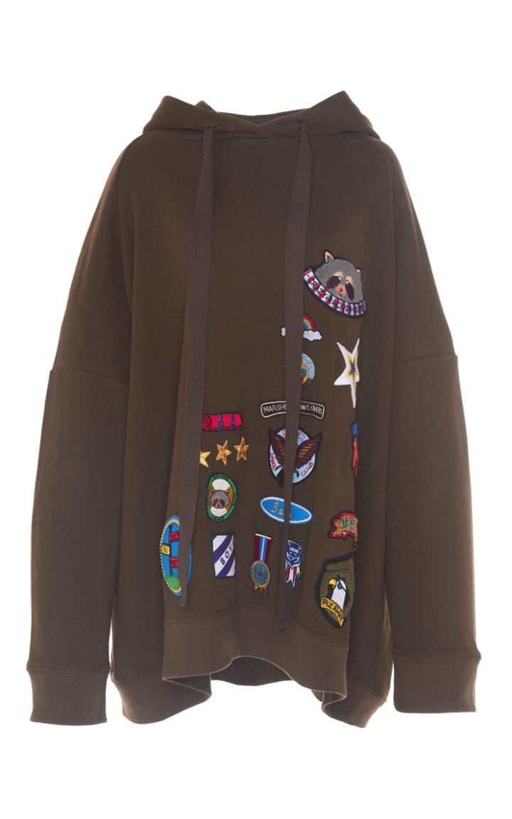 Mira Mikati Scout Patch Oversized Hoodie