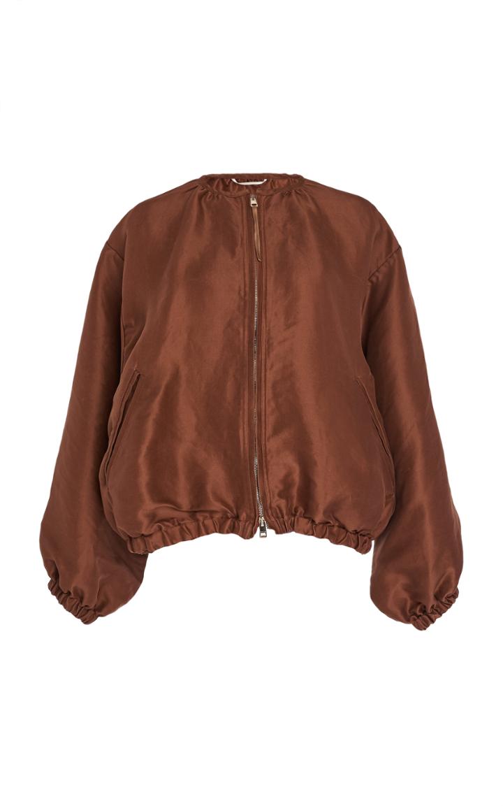 Rochas Q-neffa Woven Blouson Jacket