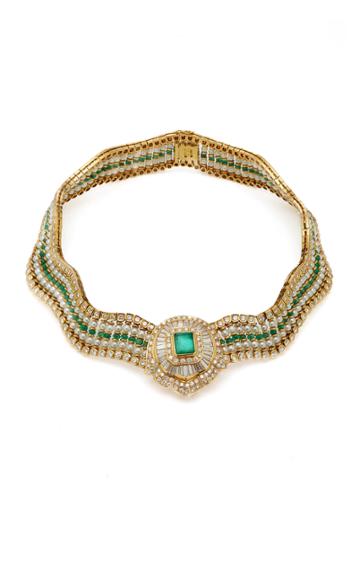 Eleuteri Vintage Emerald Necklace