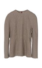 By Malene Birger Faika Checkered Top