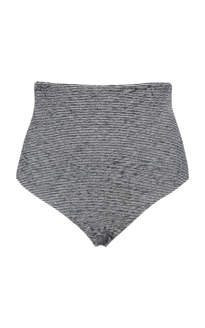 Mara Hoffman Stripe Lydia High Waisted Bikini Bottom