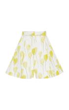 Claudia Li Piped Flare Shorts