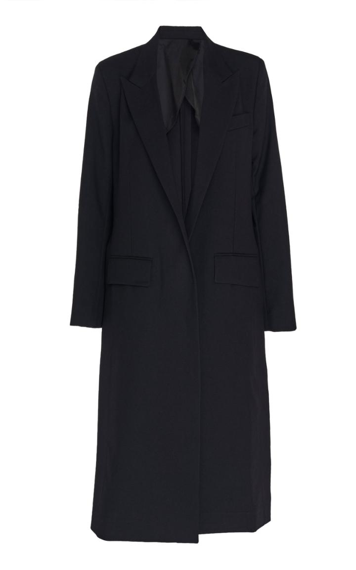 Ami Elongated Wool Coat
