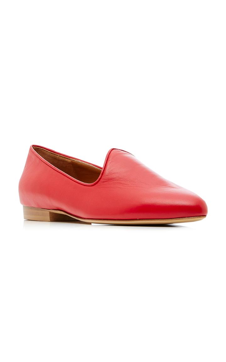 Le Monde Beryl Leather Venetian Slipper
