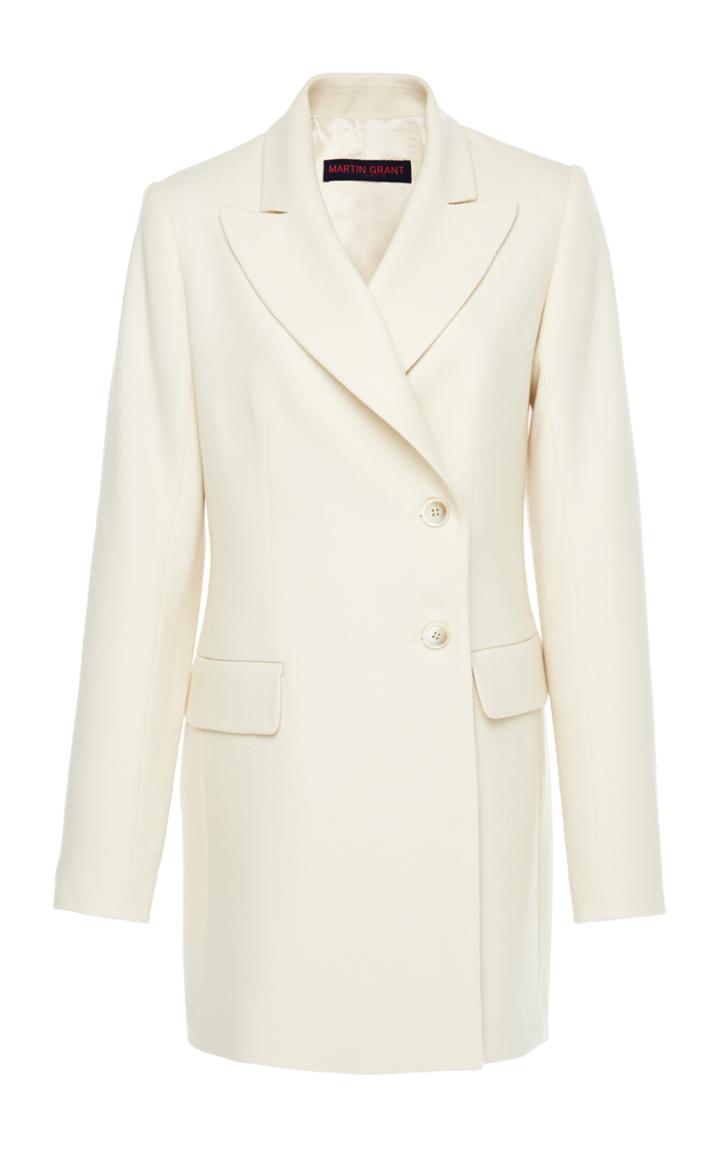 Martin Grant Double Breasted Long Jacket