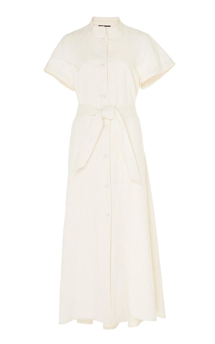 Martin Grant Short Sleeve Midi Dress