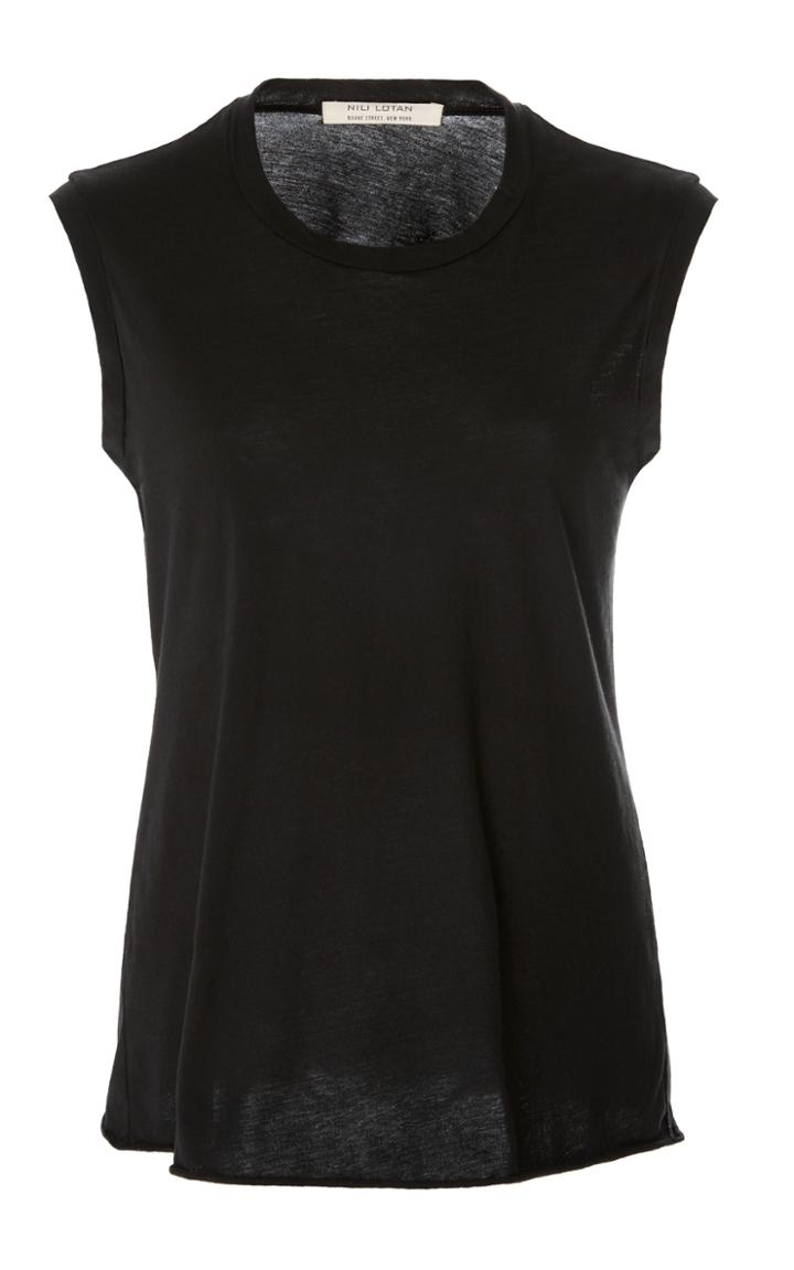 Nili Lotan Crewneck Muscle Tee