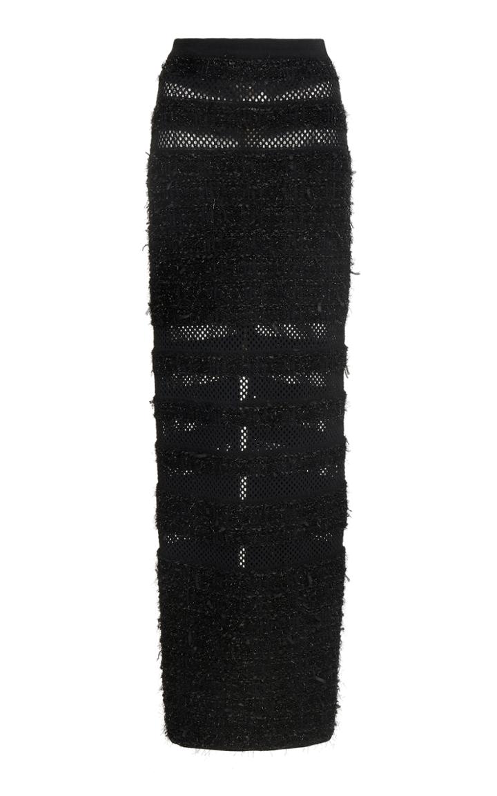 Balmain Mixed Striped Skirt