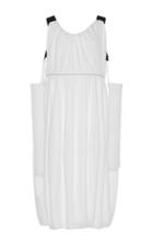 J.w.anderson Balloon Dress With Knit Sleeves