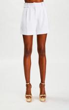 Moda Operandi Sergio Hudson Pleated Crepe Shorts