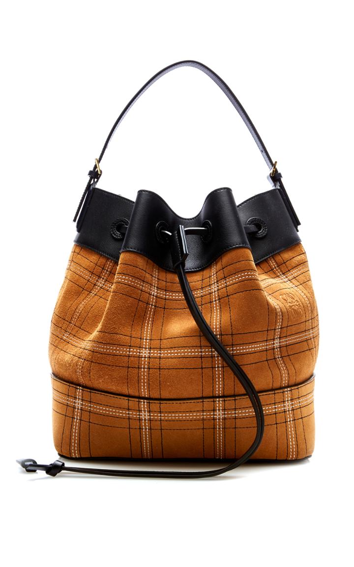 Loewe Midnight Stitched Bucket Bag