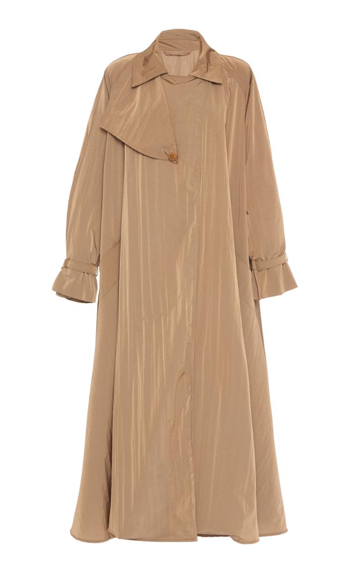 Max Mara Ninfe A-line Taffeta Raincoat