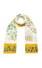 Oscar De La Renta Botanical Branches Scarf