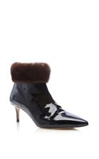 Christopher Kane Fur Trimmed Bootie