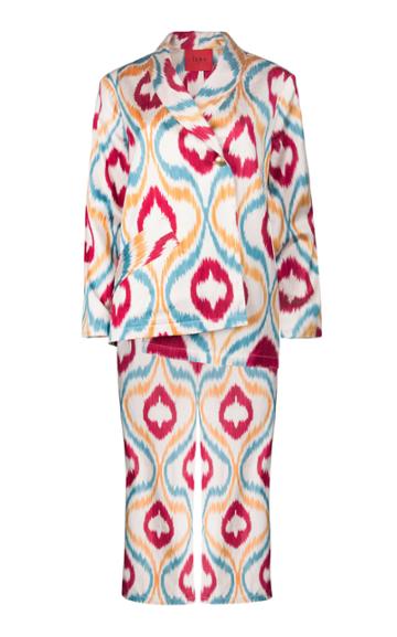 Izba Rouge Silk-blend Lounge Suit Set