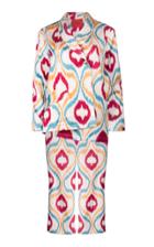 Izba Rouge Silk-blend Lounge Suit Set