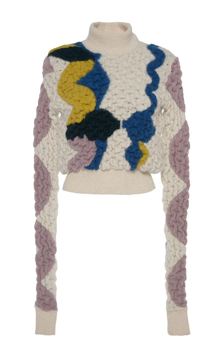 Peter Pilotto Lilac Slalom Turtleneck
