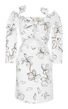 Isa Arfen Magnolia 4-knot Stretch Cotton Mini Dress