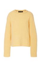 Sally Lapointe Airy Cashmere Silk Ribbed Sweater