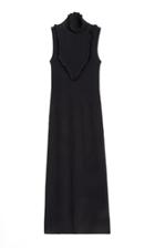 Moda Operandi Rodebjer Aile Ruffled Ribbed-knit Maxi Dress