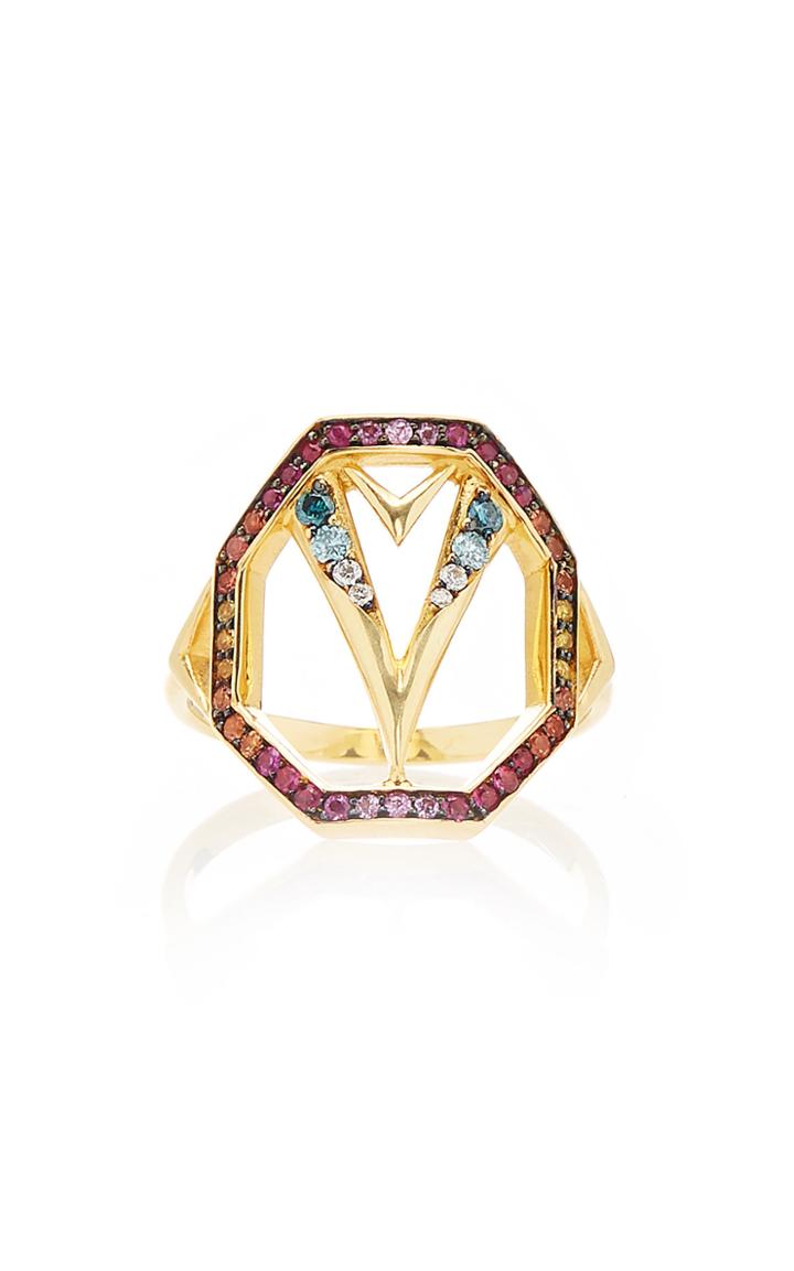 Ele Karela Verbena Multi-stone Ring