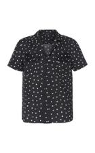 Balmain Polka Dot Button-front Cotton Shirt