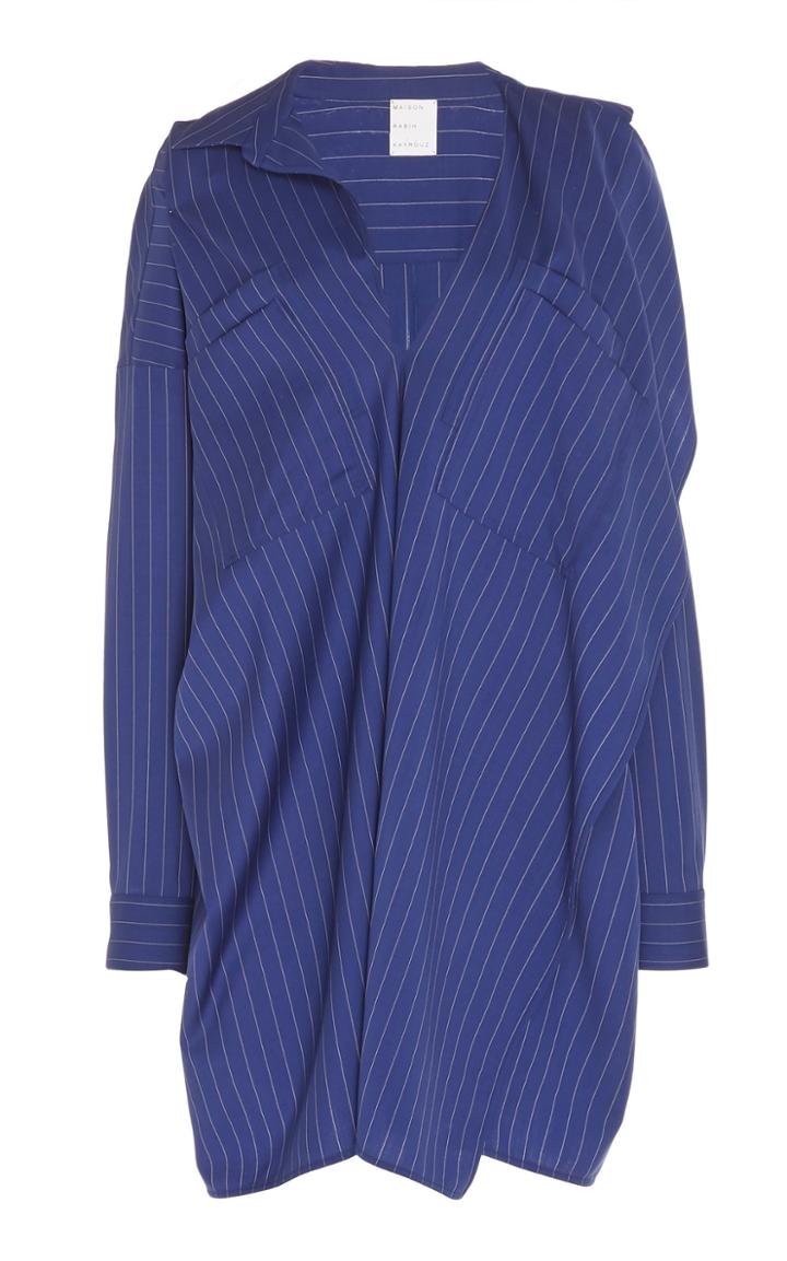 Maison Rabih Kayrouz Mafia Stripe Dress