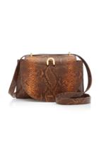 Yuzefi Edith Snake-effect Leather Shoulder Bag