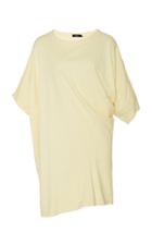 Bassike Asymmetric T-shirt Dress