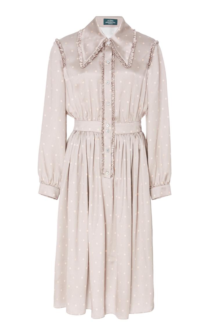 Alena Akhmadullina Polka Dot Silk Dress