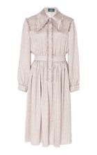 Alena Akhmadullina Polka Dot Silk Dress