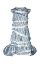 Moda Operandi Brock Collection Bow Detail Floral-printed Maxi Skirt Size: 2