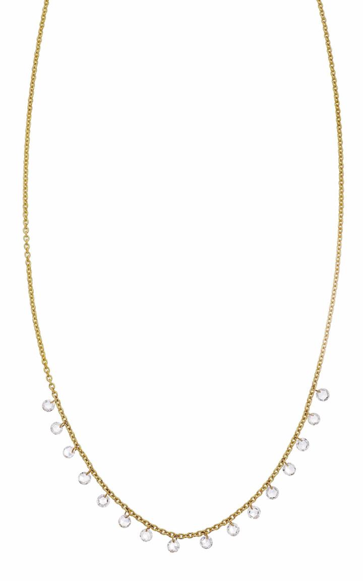 Sethi Couture Cien 18k Yellow-gold And Diamond Drop Necklace