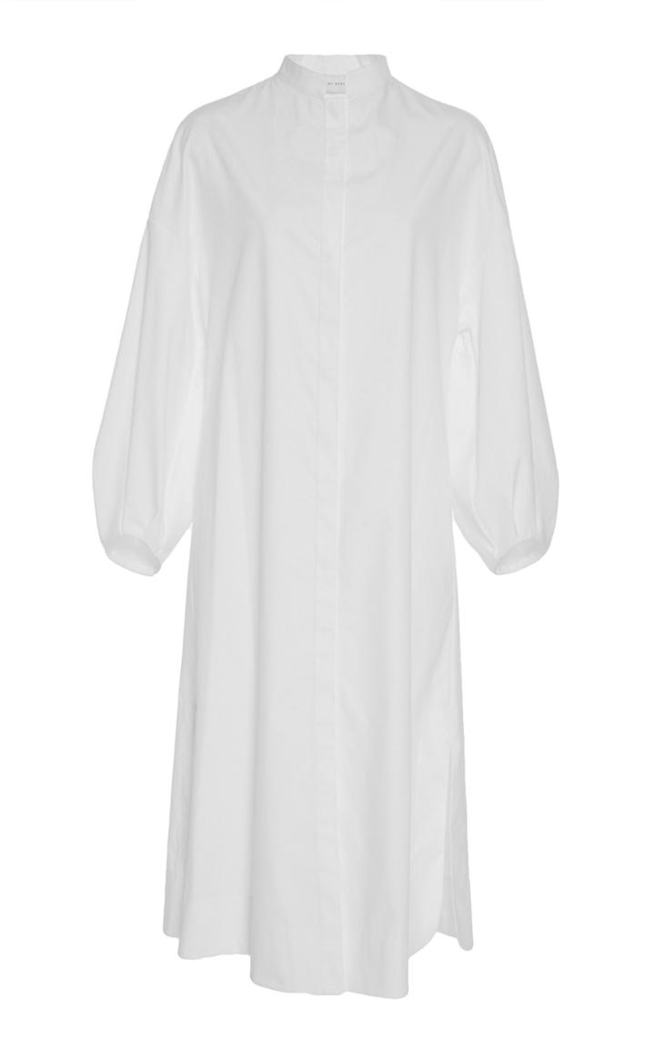Marina Moscone Shirtdress With Pic Stitch