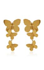Jennifer Behr Alessandra Butterfly Brass Earrings