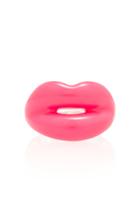 Hot Lips By Solange Neon Pink Hotlips Ring