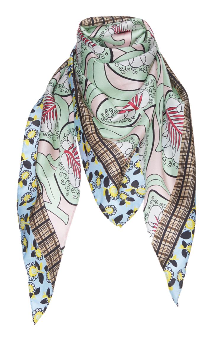 Marni Printed Silk Foulard