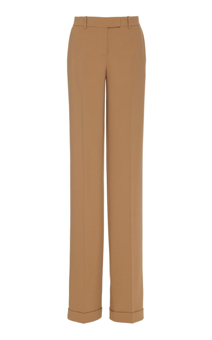 Moda Operandi Michael Kors Collection Wool Straight-leg Trousers Size: 2