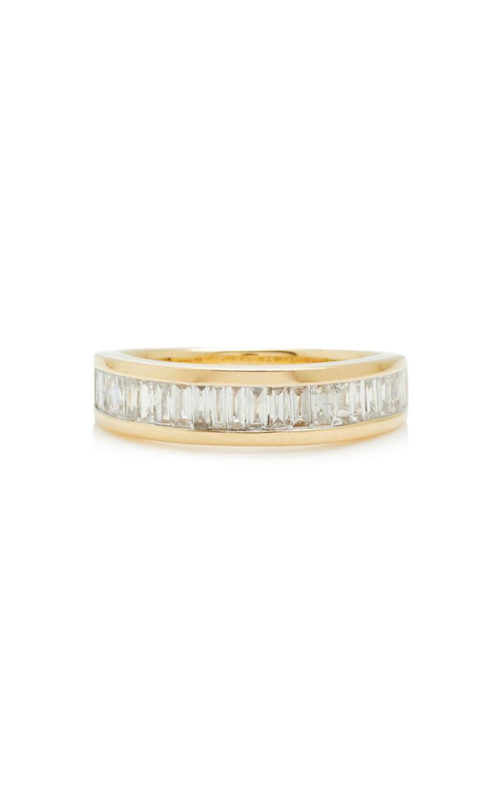 Adina Reyter Large Heirloom 14k Yellow Gold Diamond Ring
