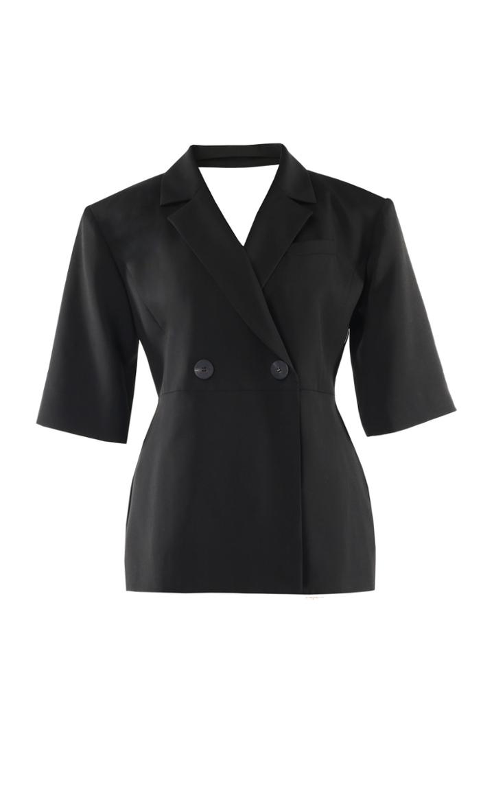 Lake Studio Cut Out Tailored Blazer