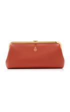 Mark Cross Susanna Leather Frame Clutch