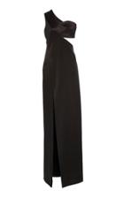 Rosetta Getty One Shoulder Cutout Gown