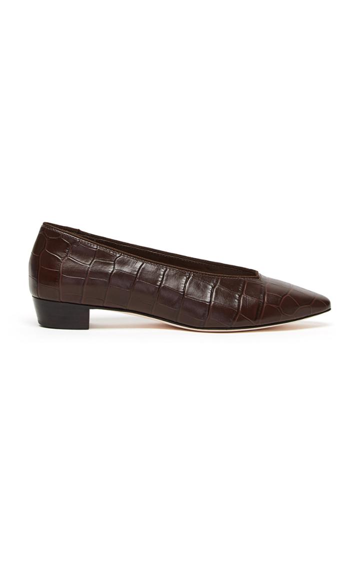 Loeffler Randall Simone Leather Flats