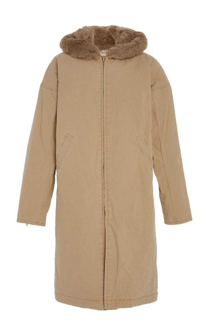 Fear Of God Faux-fur-lined Cotton-canvas Parka