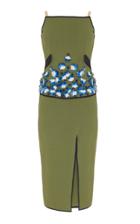 Razan Alazzouni Embellished Midi Dress
