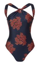 Agua By Agua Bendita Camellia Coralina One Piece