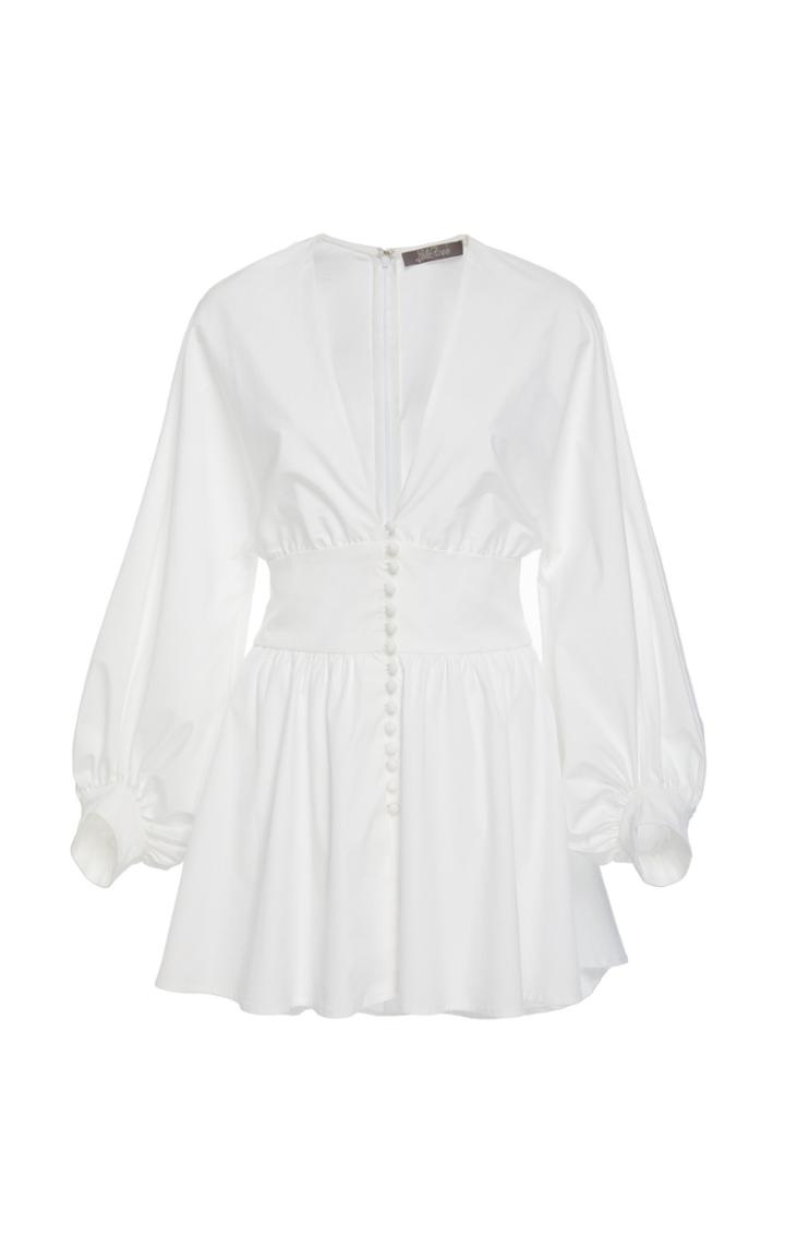 Lela Rose Cotton-blend Top
