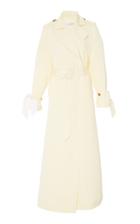 Bouguessa Long A-line Trench Coat